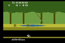 une photo d'Ã©cran de Pitfall sur Atari 2600